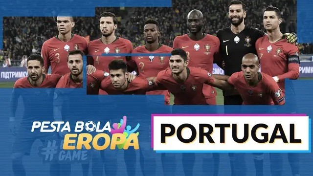 Berita video profil tim Portugal di Piala Eropa 2020.