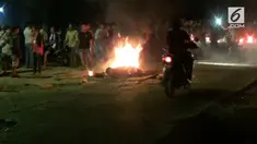 Aksi warga berlangsung sudah sepekan