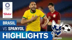 Berita video highlights kemenangan Timnas Brasil atas Timnas Spanyol dalam laga final sepak bola putra Olimpiade Tokyo 2020, Sabtu (7/8/2021) petang WIB.