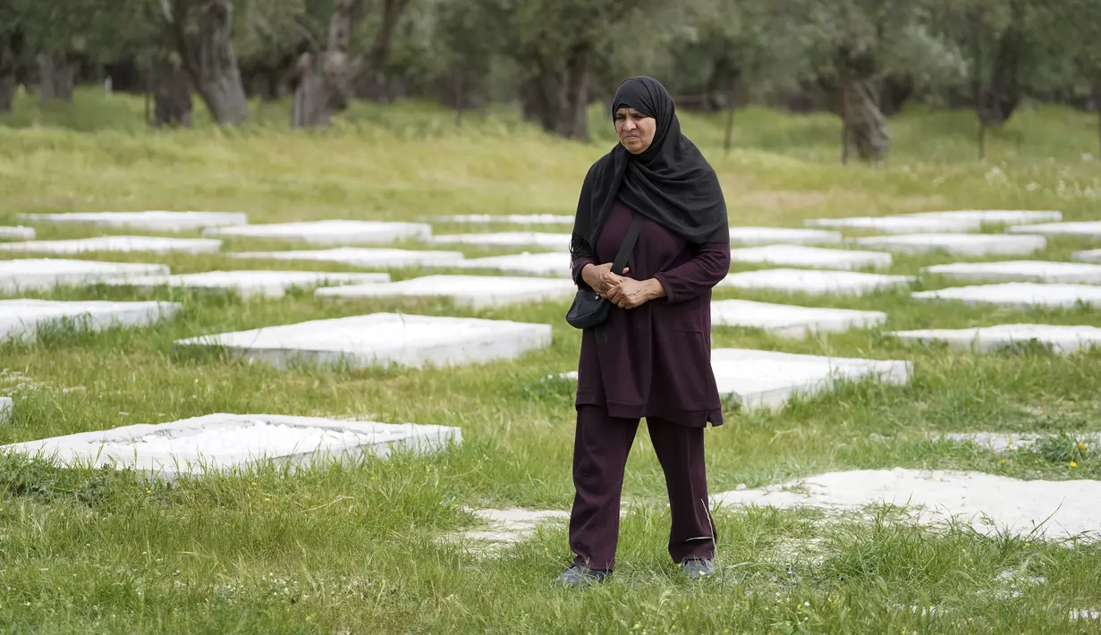 Selama bertahun-tahun, Lesbos telah menjadi tujuan utama bagi orang-orang yang mencari kehidupan yang lebih baik di Uni Eropa. (AP Photo/Panagiotis Balaskas)
