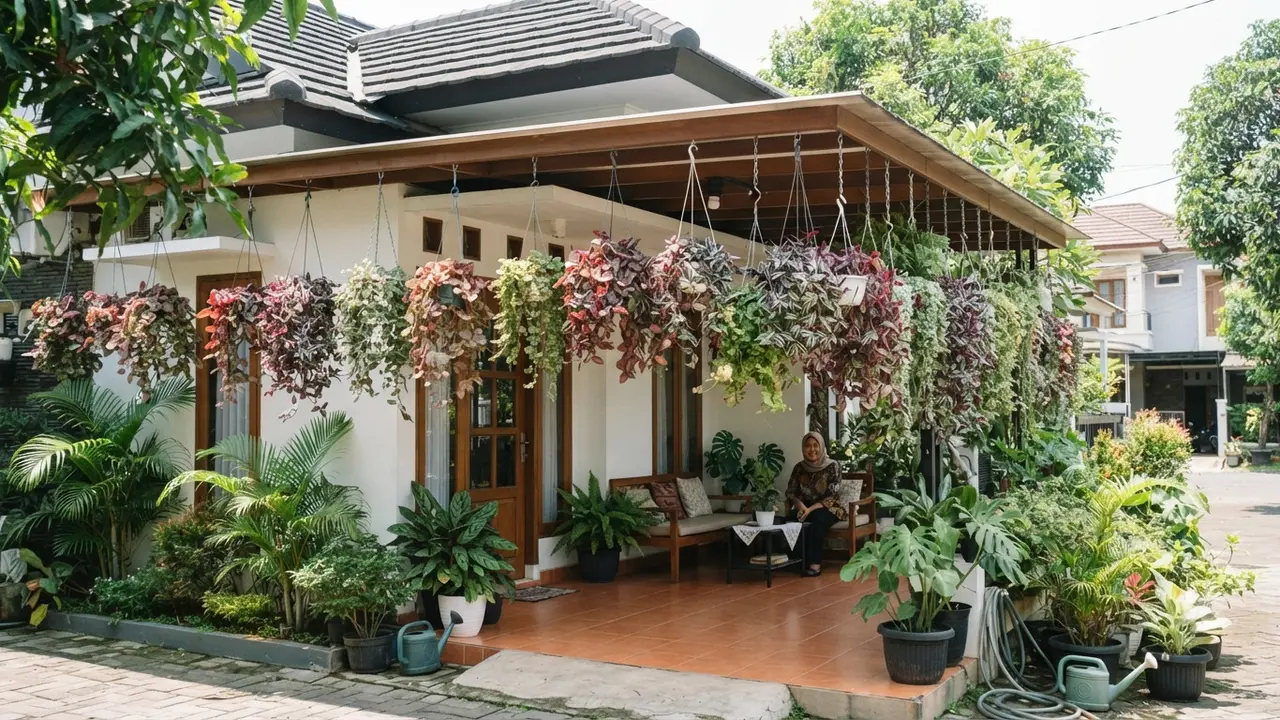 Ide Desain Rumah Rimbun