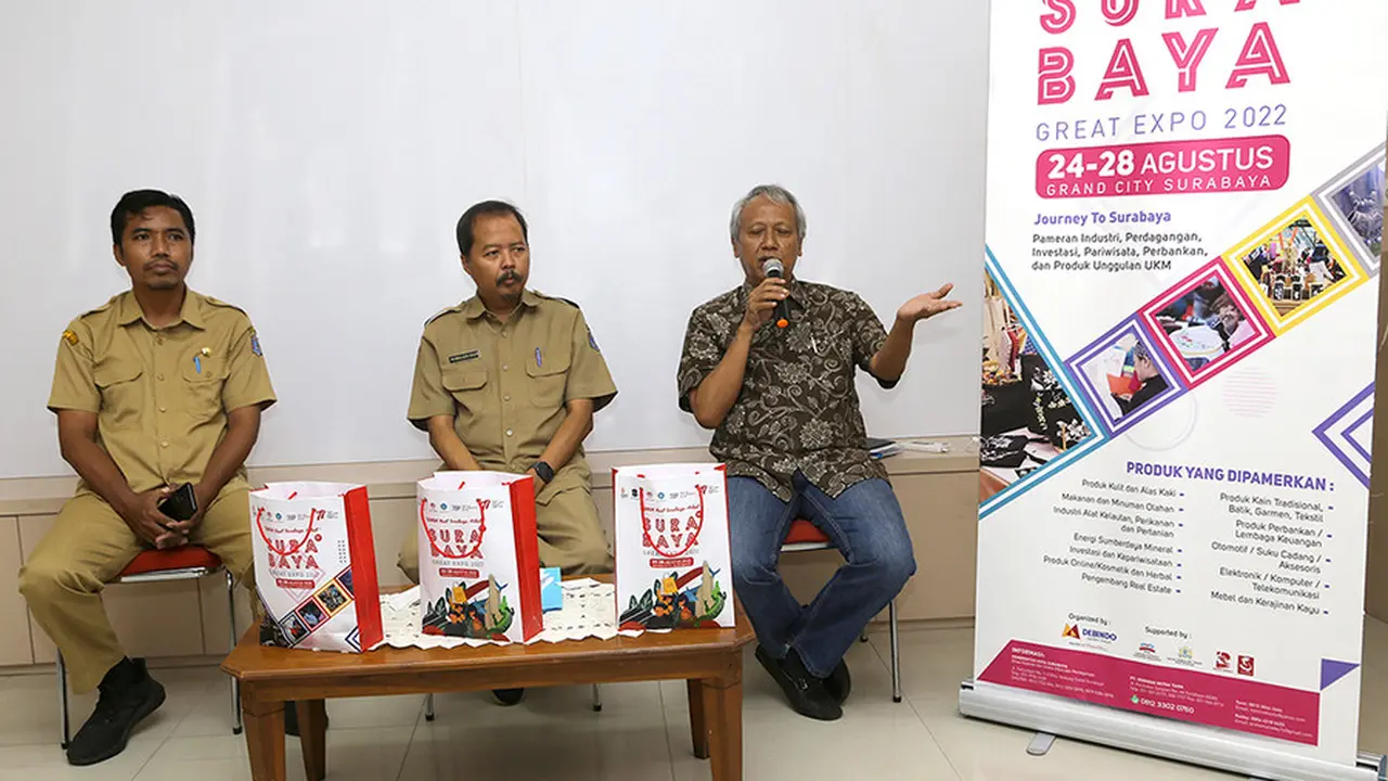 Surabaya Great Expo 2022 kembali digelar hingga Minggu (28/8/2022). (Istimewa)