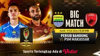Persib Bandung vs PSM Makassar, Piala Presiden 2024. (Sumber: Dok. Vidio.com)
