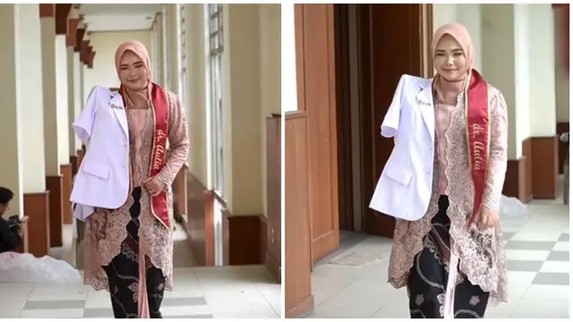 Jadi Mimpi Bersama, Wanita Ini Berhasil Wujudkan Impian Ayahnya Jadi Dokter