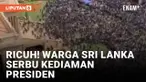 Demonstran Geruduk Istana Presiden Sri Lanka Gotabaya Rajapaksa