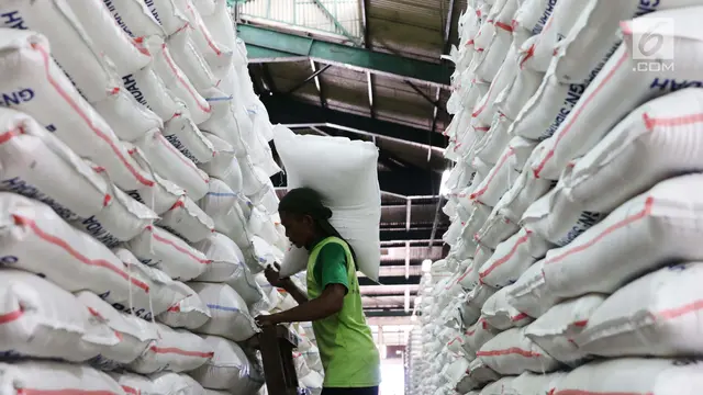 Harga Beras di Pasar Induk Cipinang