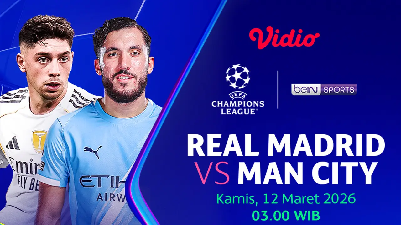 Real Madrid vs Man city akan saling bertemu di babak 16 besar Champions League