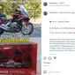 Berbagai hal bisa dijadikan Meme menarik, tidak terkecuali yang berkaitan dengan otomotif. (Instagram @harisnesia)