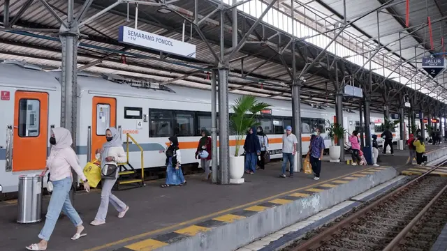 KAI menyatakan, jalur hulu pada petak jalan Stasiun Pekalongan-Stasiun Sragi kembali dapat dilalui perjalanan KA pada Sabtu, (17/1/2026). (Foto: KAI)