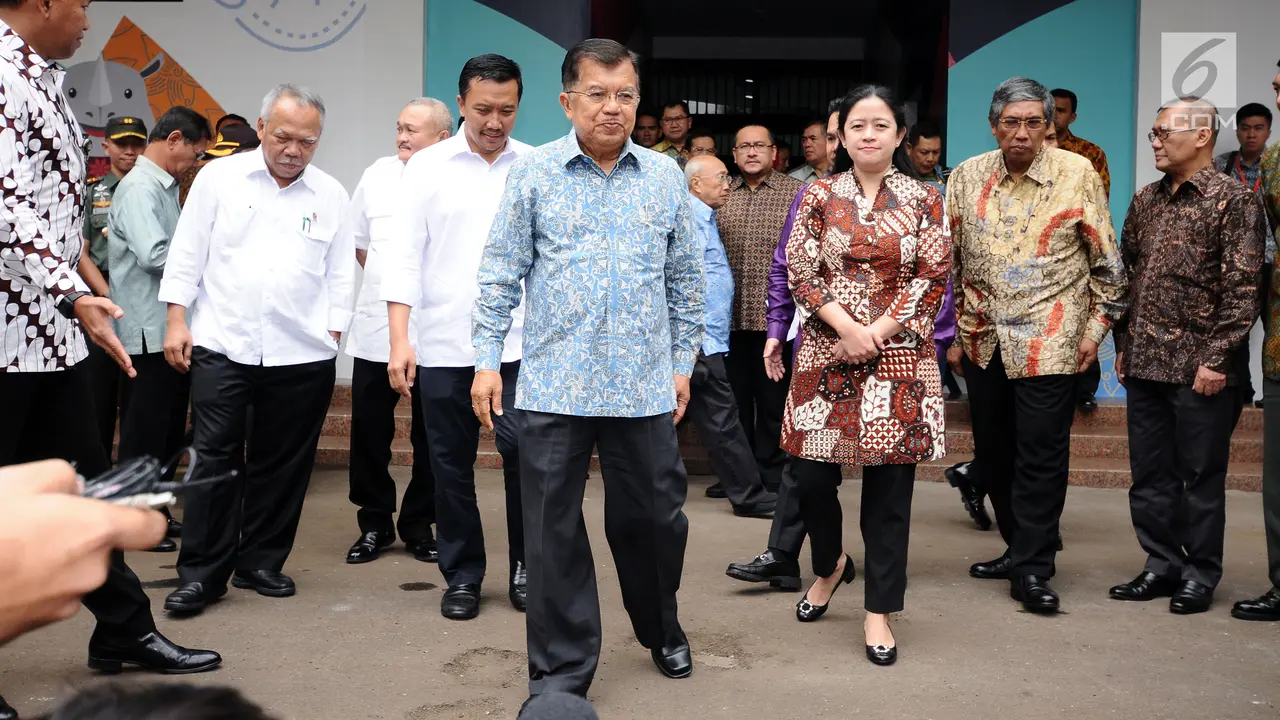 Wapres JK Hadiri Rapat Persiapan Asian Games 2018 di Gedung Inasgoc