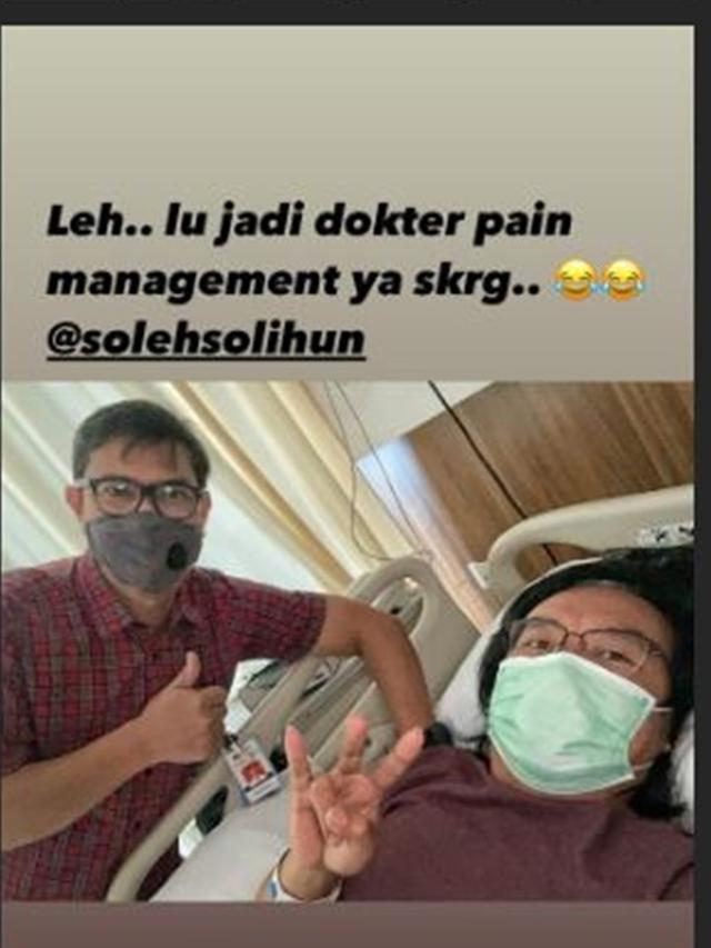 6 Potret Terbaru Ari Lasso yang Jalani Perawatan, Sakit Punggung Kambuh