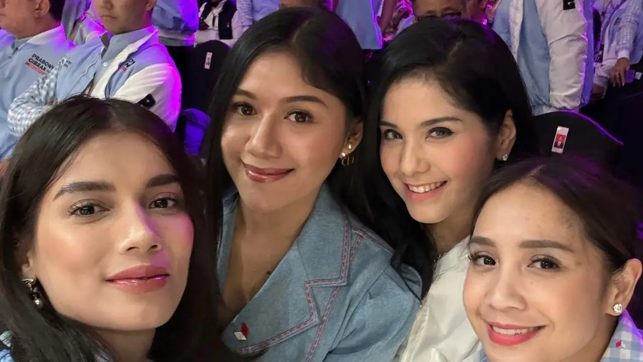 Nagita Slavina Foto Bareng Para Mantan Ratu Kecantikan dari Barisan Pendukung Prabowo-Gibran, dari Annisa Pohan hingga Erina Gudono