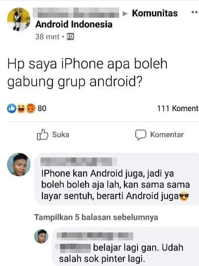 7 Komentar Kocak Netizen di Facebook Ini Bikin Tepuk Jidat