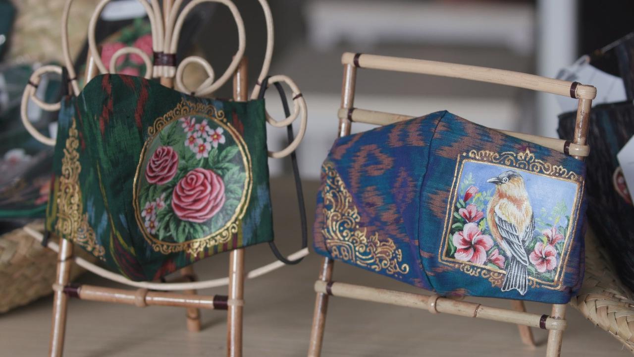 Masker Lukis Agung Indra Dwipayani