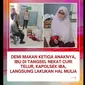 Viral Ibu 3 Anak Curi Telur di Minimarket, Kapolsek Lakukan Tindakan Tak Terduga. foto: TikTok @ardhanbth