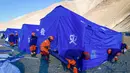 Sebelumnya, gempa bumi mengguncang wilayah pegunungan Tibet di China pada Selasa (7/1/2025) sekitar pukul 09.00 waktu setempat. (CNS/AFP/China OUT)