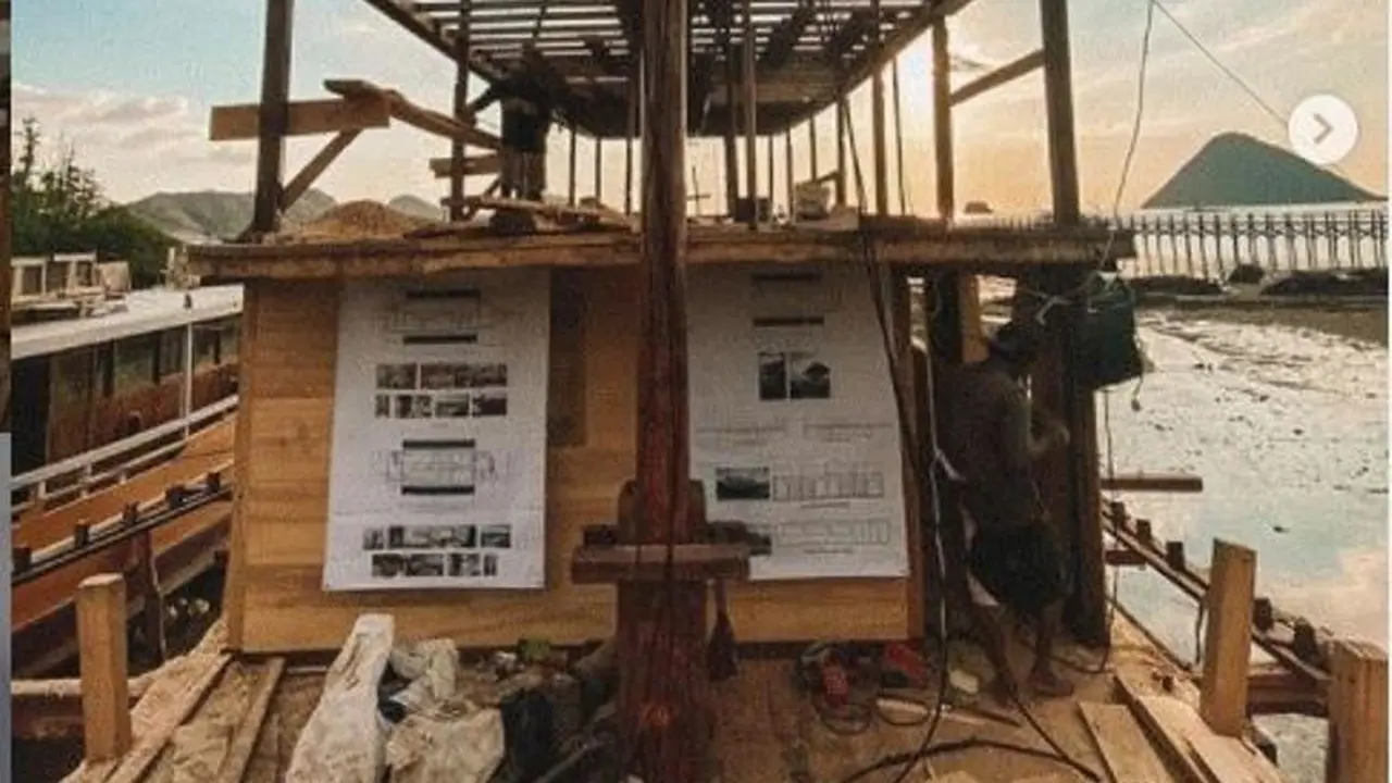 Menengok Desain Kapal Phinisi Mewah Milik Awakrin untuk Diving di Labuan Bajo