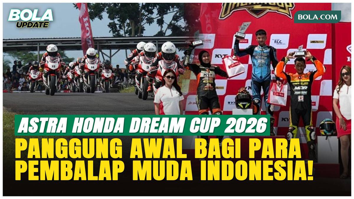 Astra Honda Dream Cup 2026: Awal Perjuangan Pembalap Muda, Mencari Penerus Veda Ega