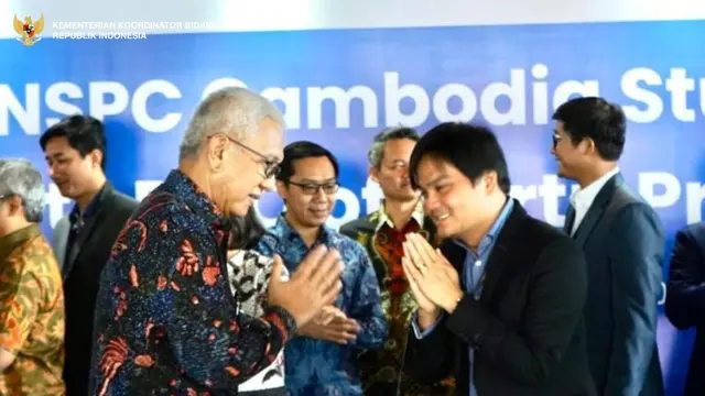 Deputi Bidang Koordinasi Ekonomi Digital, Ketenagakerjaan, dan UMKM Kementerian Koordinator Bidang Perekonomian Rudy Salahuddin membuka Study Visit National Social Protection Council (NSPC) - Ministry of Economy and Finance Kingdom of Cambodia, di Jakarta