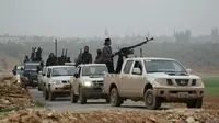 ron Al-Nusra di Provinsi Idlib sebelumnya dilaporkan memiliki kaitan dengan Al Qaeda. (Reuters)