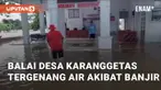 Banjir di Desa Karanggetas, Indramayu, memasuki hari ketiga. Sebanyak 10 RT terendam banjir disebabkan tingginya curah hujan