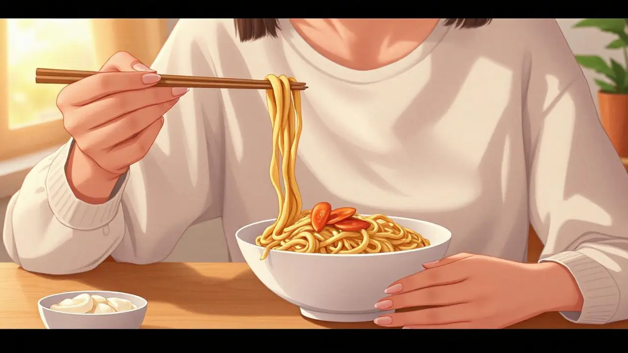 Mie instan memang seenak itu tapi juga berisiko. Inilah alasan kamu harus membatasi makan mie instan jika tak ingin sederet penyakit berbahaya mengintai hidup kamu (Ilustrasi by AI)