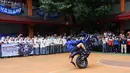 Toprak merasa sangat bersyukur mendapatkan dukungan moral tambahan menjelang debutnya di MotoGP pada musim 2026. (Bola.com/M Iqbal Ichsan)