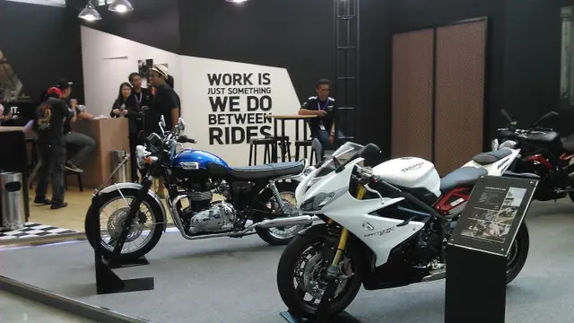 Tak Mau Kalah Eksis, Triumph Boyong 7 Model di IIMS