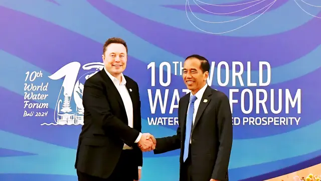 Jokowi Bertemu Elon Musk