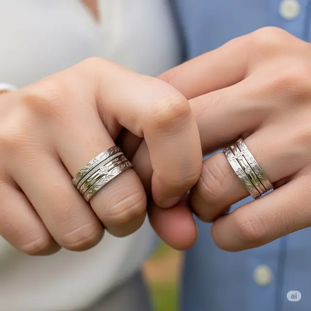 Stacking Ring Botanical