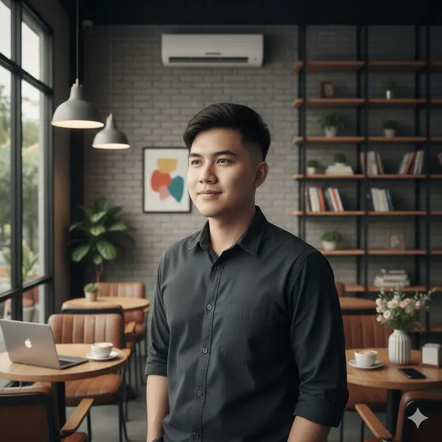 Model Rambut Pendek Pria Wajah Bulat