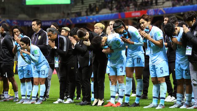 Kesedihan Timnas Putri Thailand Usai Dibantai AS 13-0