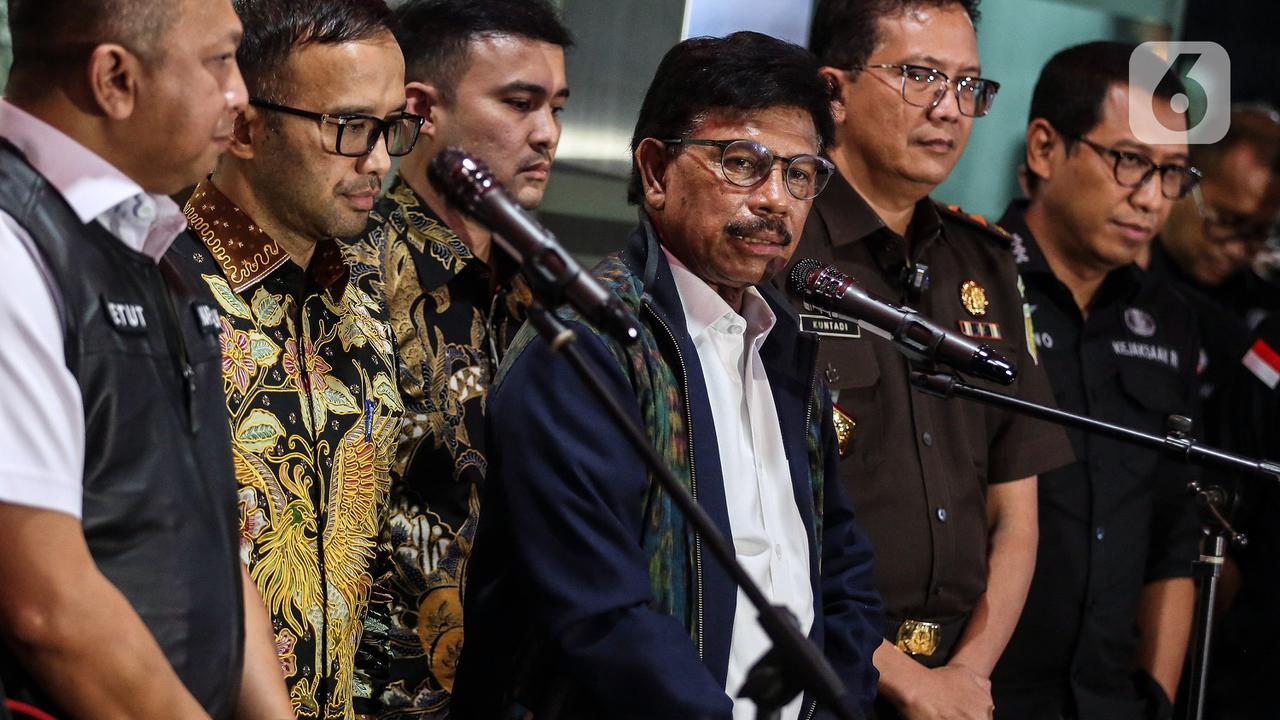 Johnny G Plate Diperiksa 9 Jam oleh Kejaksaan Agung di Kasus Korupsi BTS Kemenkominfo