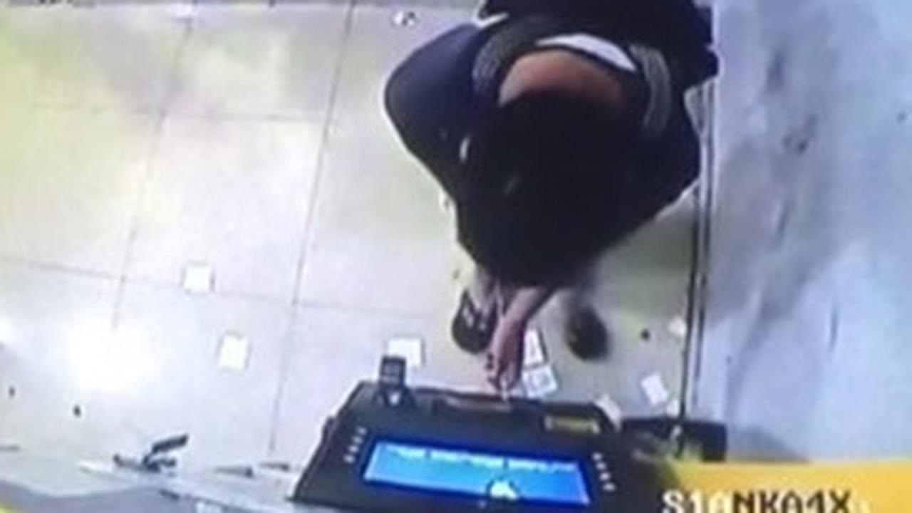 Tangkapan layar video rekaman CCTV