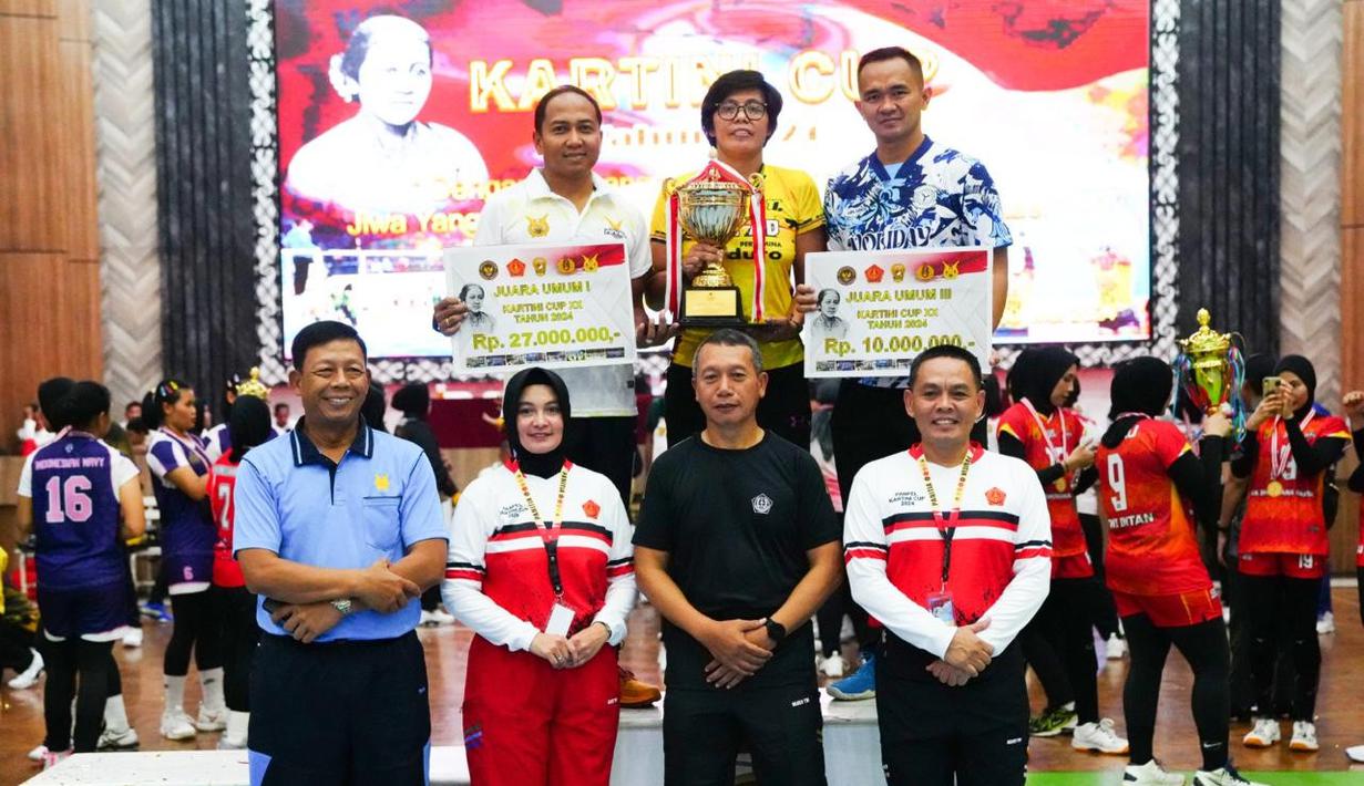 Sebagai juara umum bersama diraih oleh tim TNI AD dan tim TNI AU serta juara umum ketiga diraih oleh tim TNI AL. (Dok. Puspen Mabes TNI)