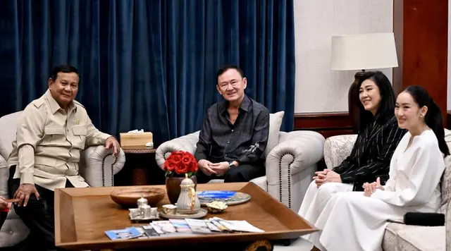 Prabowo Bertemu Thaksin Shinawatra, Seskab Teddy: Bahas Dinamika Global