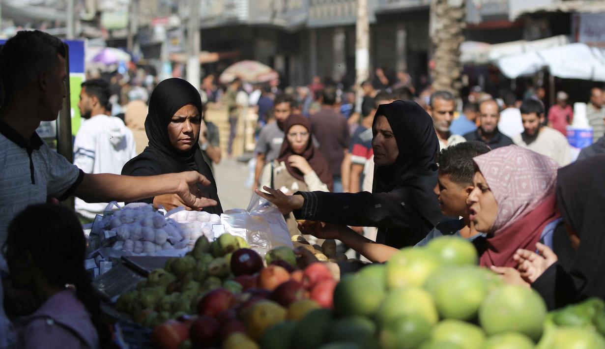 Langkah ini dapat meningkatkan jumlah bantuan kemanusiaan yang masuk ke wilayah tersebut. (Eyad BABA/AFP)