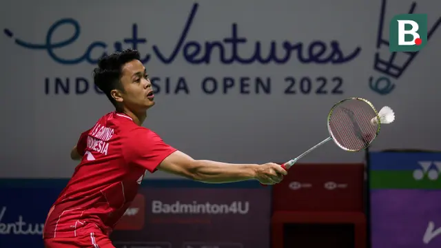 East Ventures Indonesia Open 2022: Anthony Sinisuka Ginting