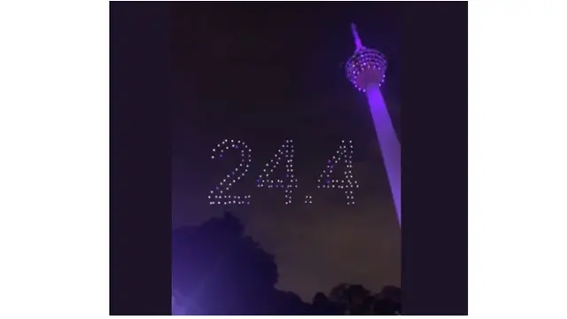 Avengers:Endgame Tayang Di Bioskop, Ratusan Drone Hiasi Langit Bentuk Logo Pahlawan Marvel
