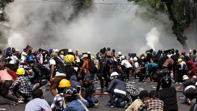 Demo Myanmar