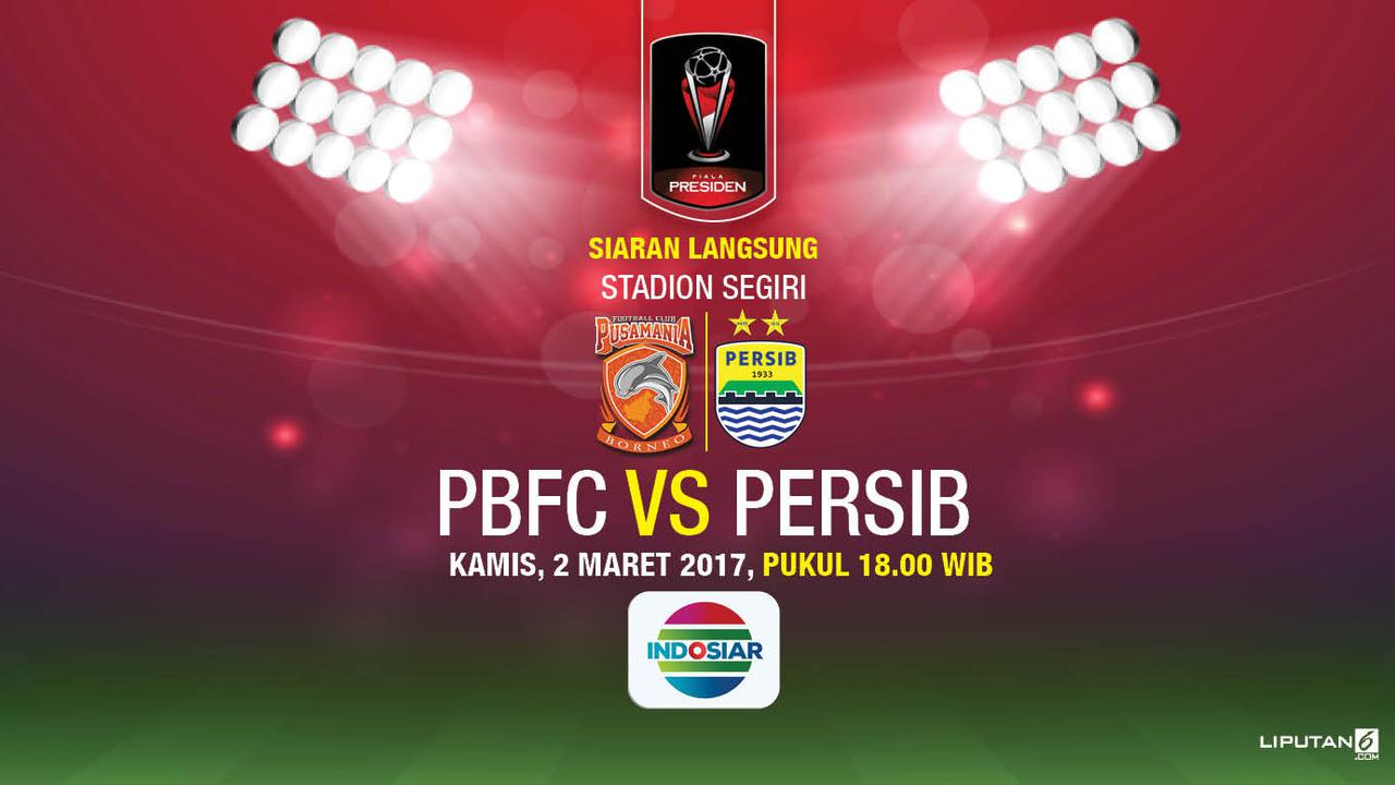 Pusamania Borneo FC Vs Persib