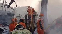 Puluhan Rumah di Penjaringan Kebakaran