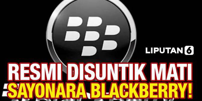 VIDEO: Blackberry Disuntik Mati, Dulu Tukaran Pin ke Tambatan Hati