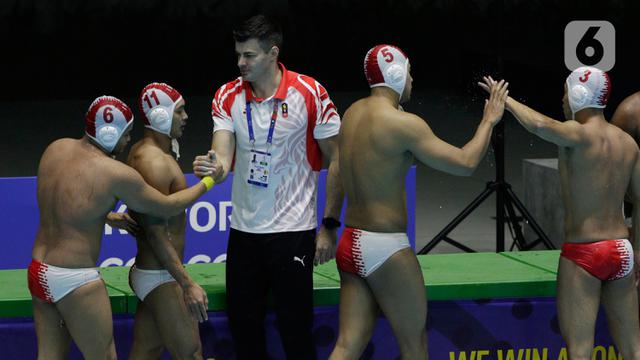 Cetak Sejarah, Polo Air Putra Indonesia Raih Emas SEA Games 2019