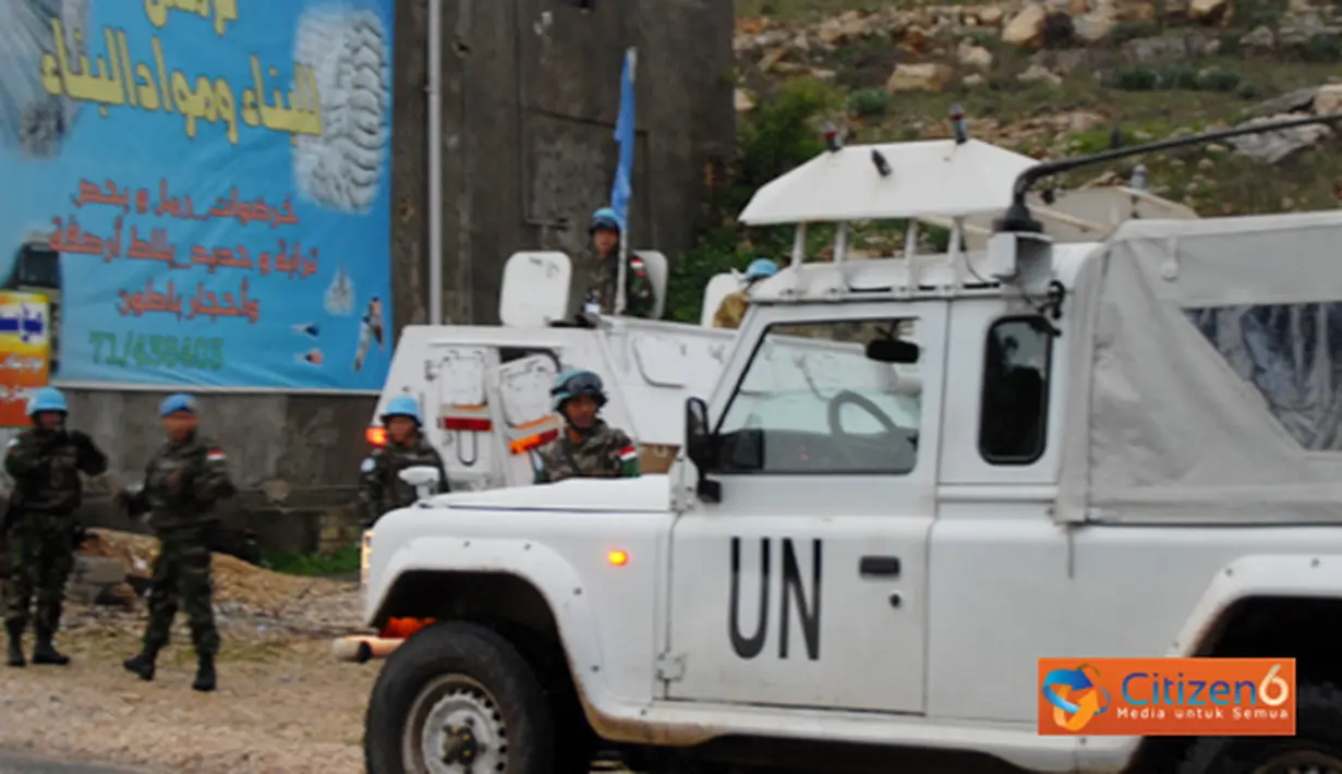 Citizen6, Lebanon Selatan: Latihan melibatkan empat tim dari masing-masing Kompi dengan skenario penempatan dua tim sebagai Temporary Observation Postn (TmOP) dan lainnya sebagai  Permanen Observation Post. (Pengirim: Badarudin Bakri)