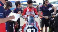Arbi Aditama Siap Tampil Maksimal dan Meraih Poin di FIM JuniorGP Algarve