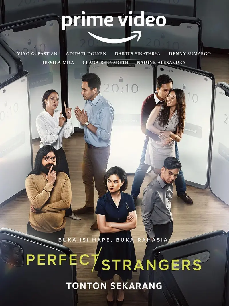 Poster film Perfect Strangers. (Foto: Dok. Instagram @falconpictures_)