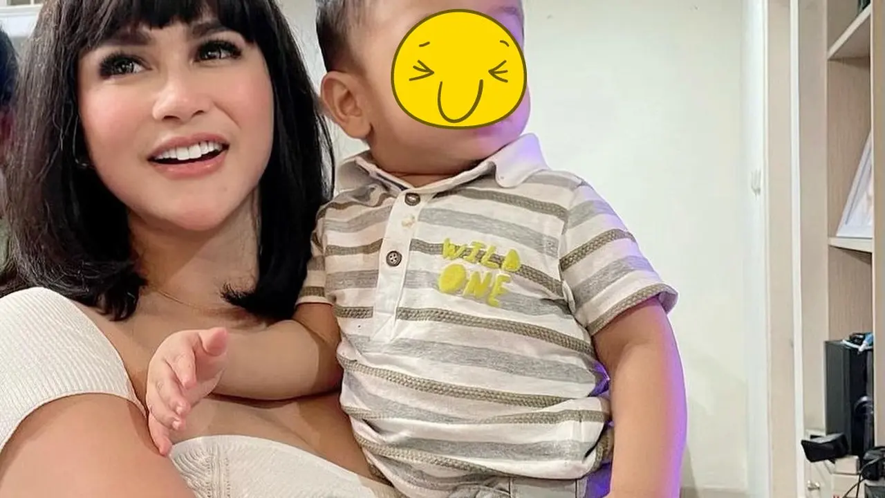 6 Potret Bebizie Dandan Mirip Vanessa Angel, Sampai Dipanggil 'Mami' oleh Gala Sky