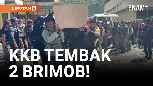 VIDEO: 2 Anggota Brimob Ditembak KKB di Puncak Jaya!