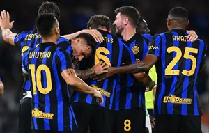 Reaksi John Stones Usai Cetak Gol pada Debut Pramusim Inter Milan